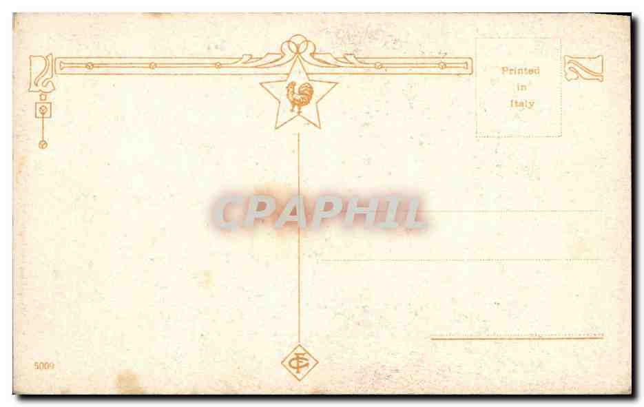 CPA Fantaisie Bateau — Verso