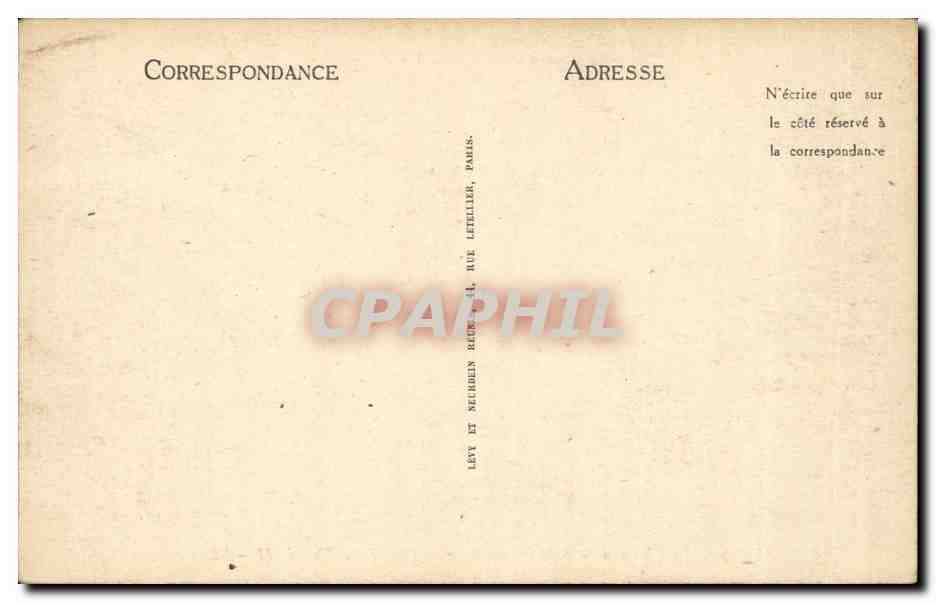 CPA Blois Le chateau Aile Francois 1er Prie Dieu Henri III — Rückseite