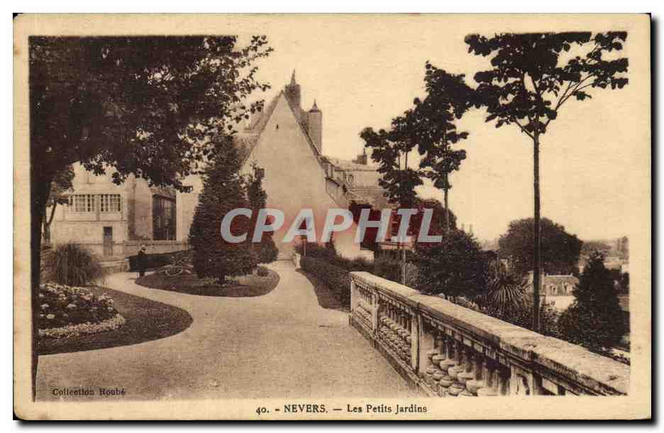 Nevers — Les Petits Jardins — Collection Roube, n°40