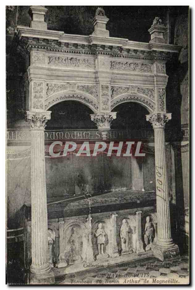 Le Haye-du-Puits — Tombeau du Baron Arthur de Magneville — Impr. Phot. Neurdein et Cie, Paris