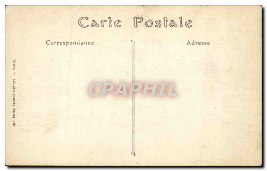 Le Haye-du-Puits — Tombeau du Baron Arthur de Magneville — Impr. Phot. Neurdein et Cie, Paris — Verso