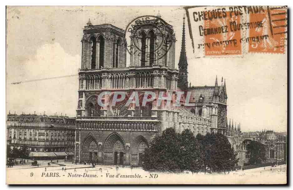 Paris CPA Notre DAme