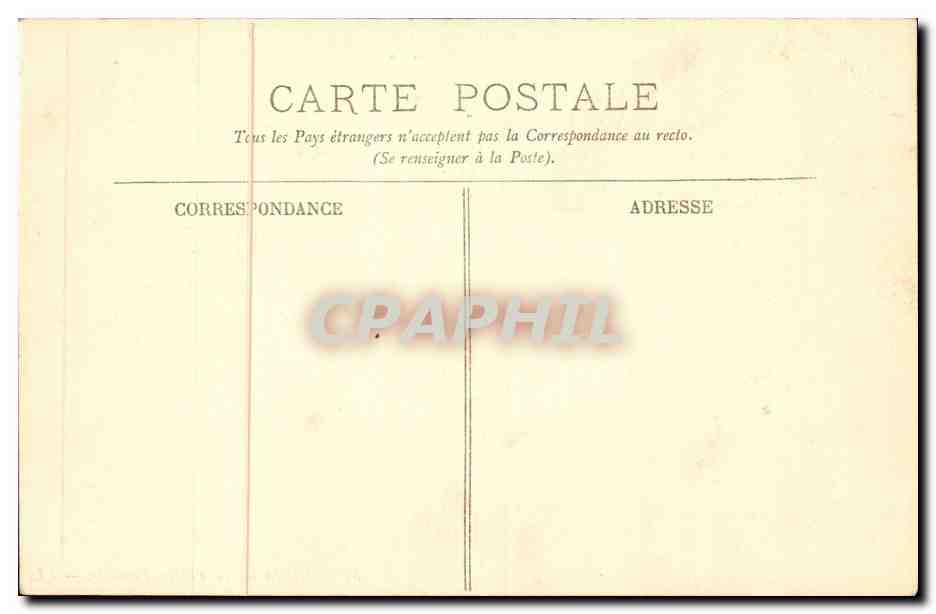 Paris CPA Theatre francais — Verso