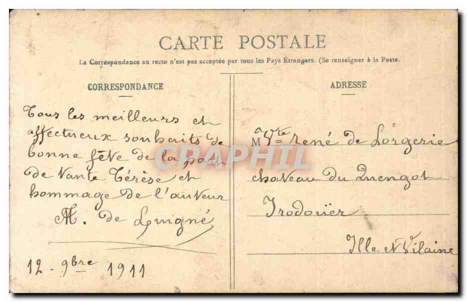 CPA Fantaisie Coeur eucharistique de Jesus ayez pitie de nous — Rückseite