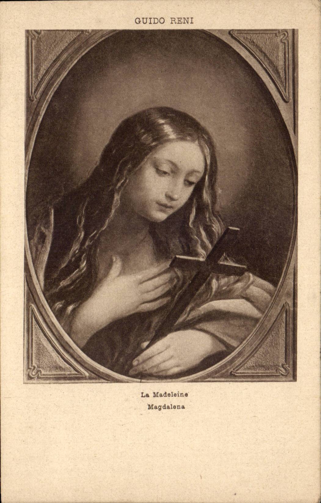 CPA Fantaisie Guido Reni La Madeleine 