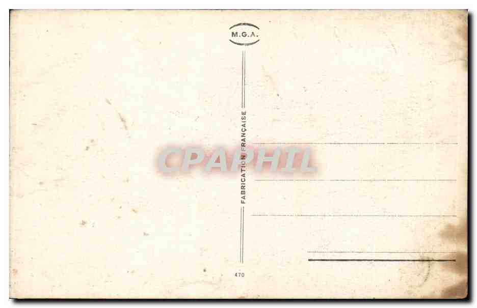 CPA Fantaisie Coquillage Molusque 1er avril — Rückseite