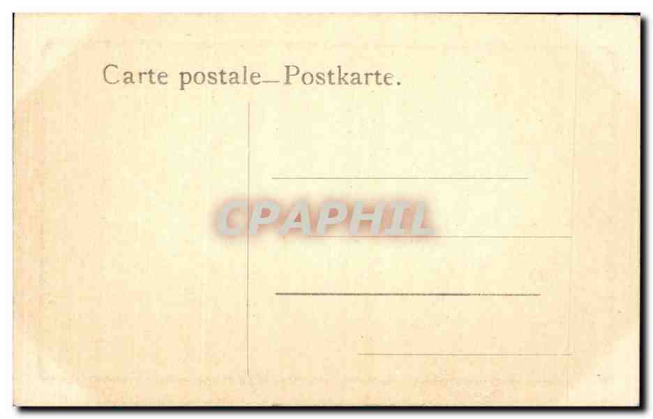 CPA Fantaisie Paysage — Verso