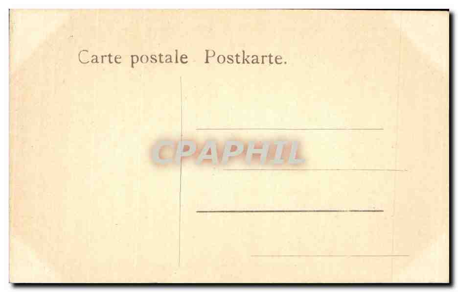 CPA Fantaisie Paysage  — Verso