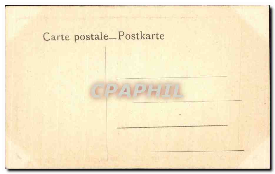 CPA Fantaisie Paysage  — Verso