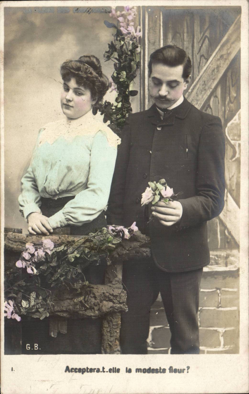 CPA Fantaisie Femme