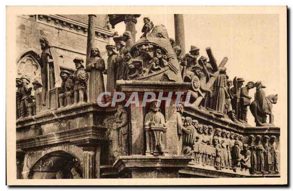 CPA Plougastel DAoulas Le calvaire