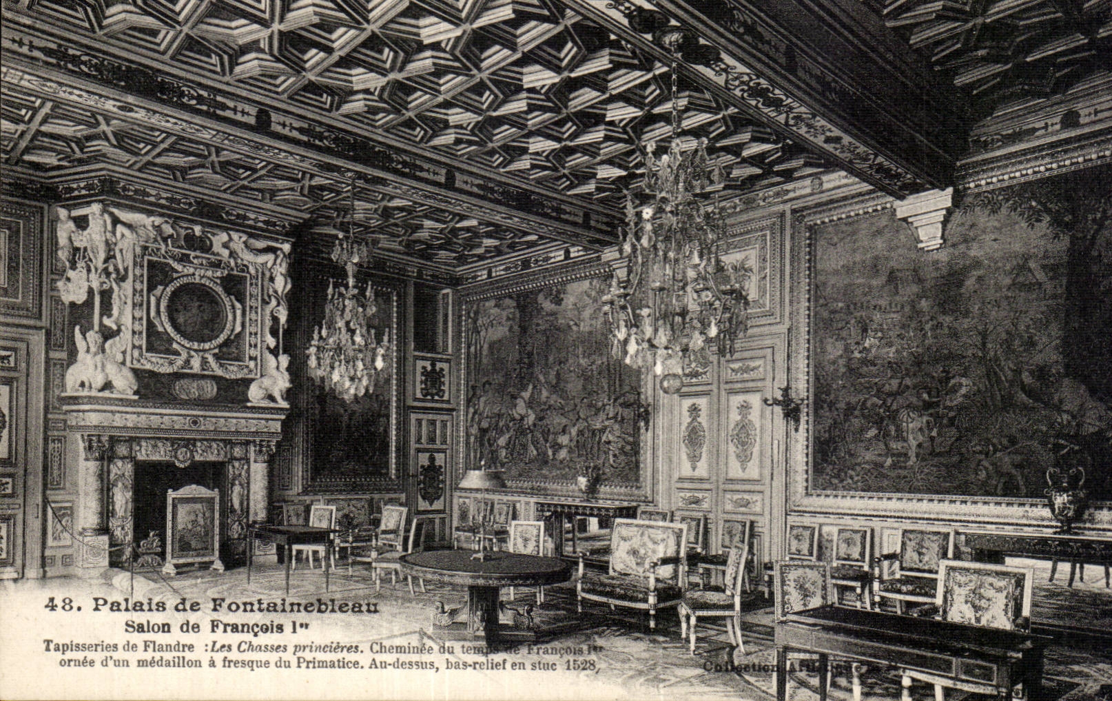 Palacio de Fontainebleau — Salón de Francisco I — Colección Arte