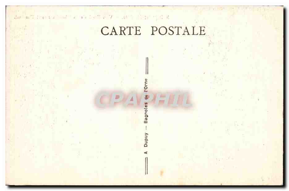 Bagnoles-de-l'Orne — Vista general del establecimiento termal — Editor Dupuy — Reverso