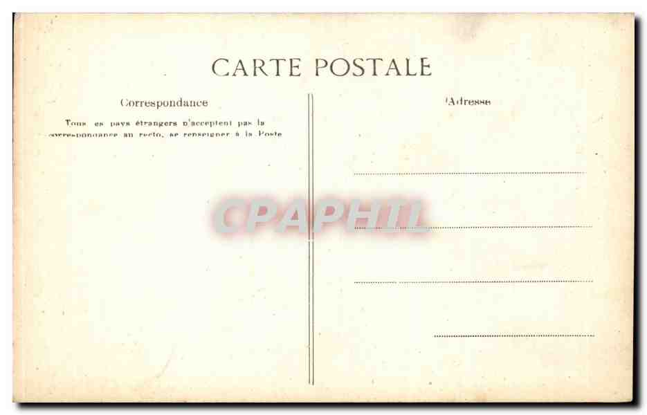 Paris - Quai des Fleurs — Ansicht des Platzes mit Markt — E.L. (Verlag) — Rückseite
