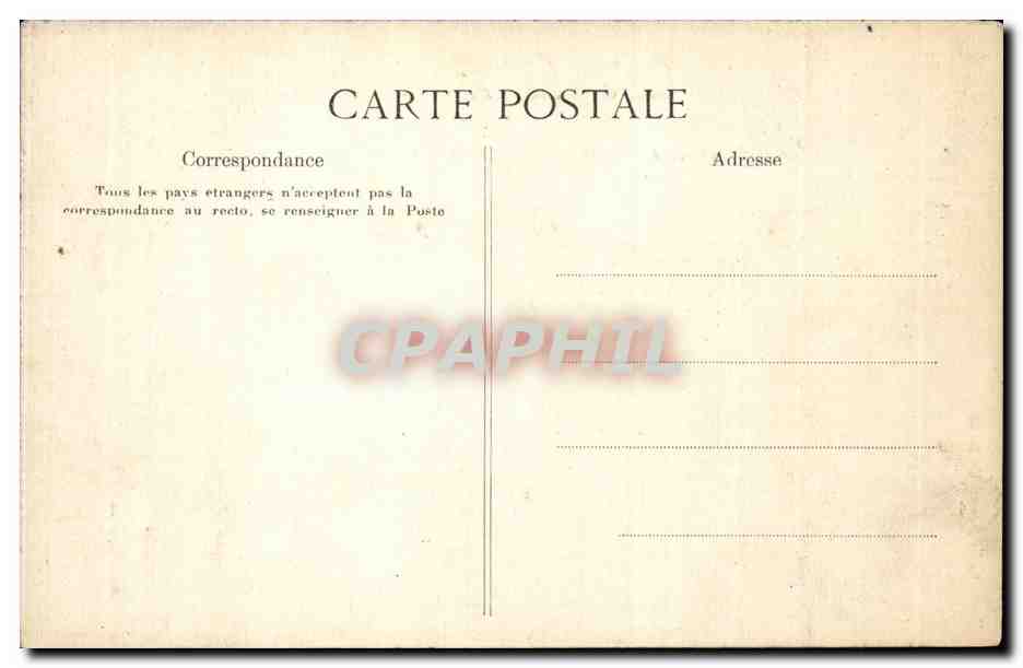 Paris CPA place de la Bastille — Rückseite