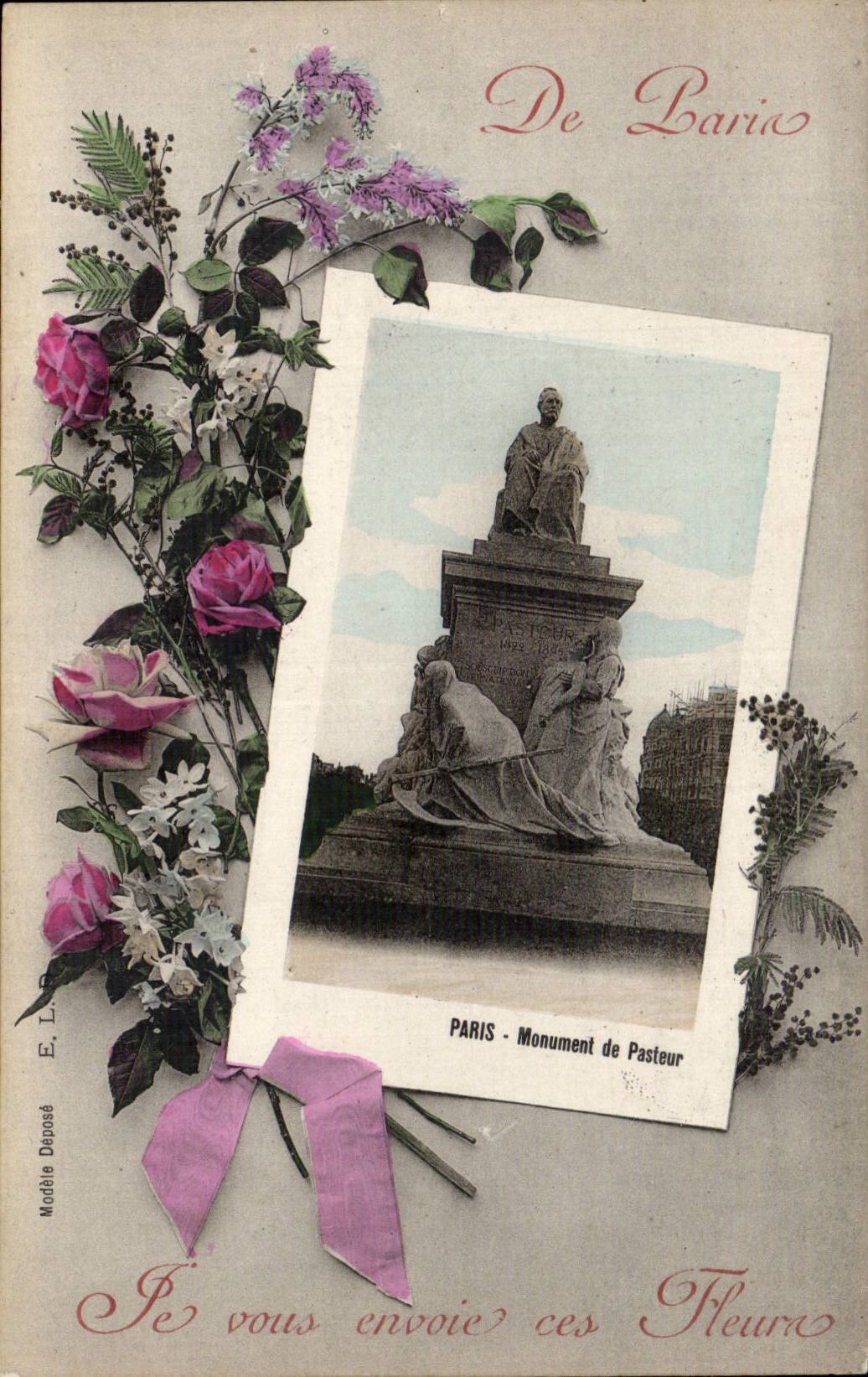 Paris - Denkmal für Pasteur — De Larico, Verleger
