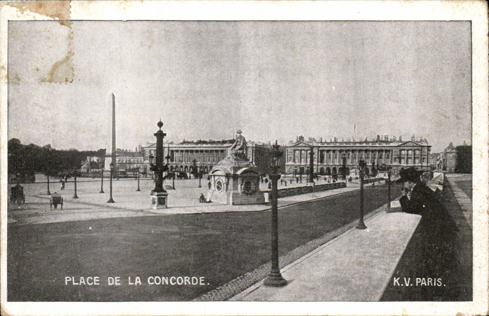 Paris CPA Place de la Concorde
