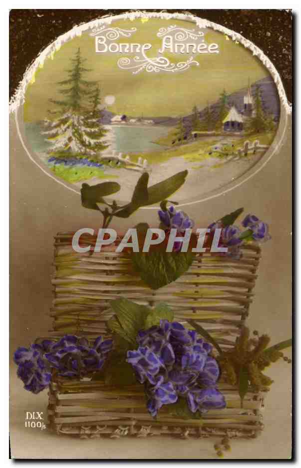 CPA Fantaisie Bonne annee