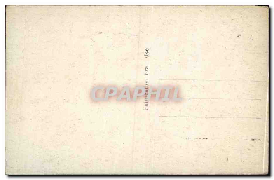 CPA Fantaisie Fleurs — Verso