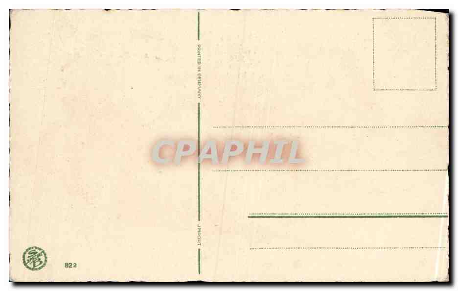 CPA Fantaisie Fleurs — Verso