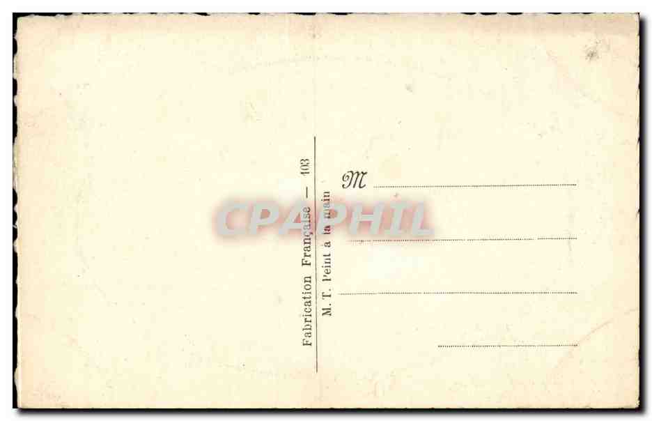 CPA Fantaisie Fleurs Bonne annee — Verso