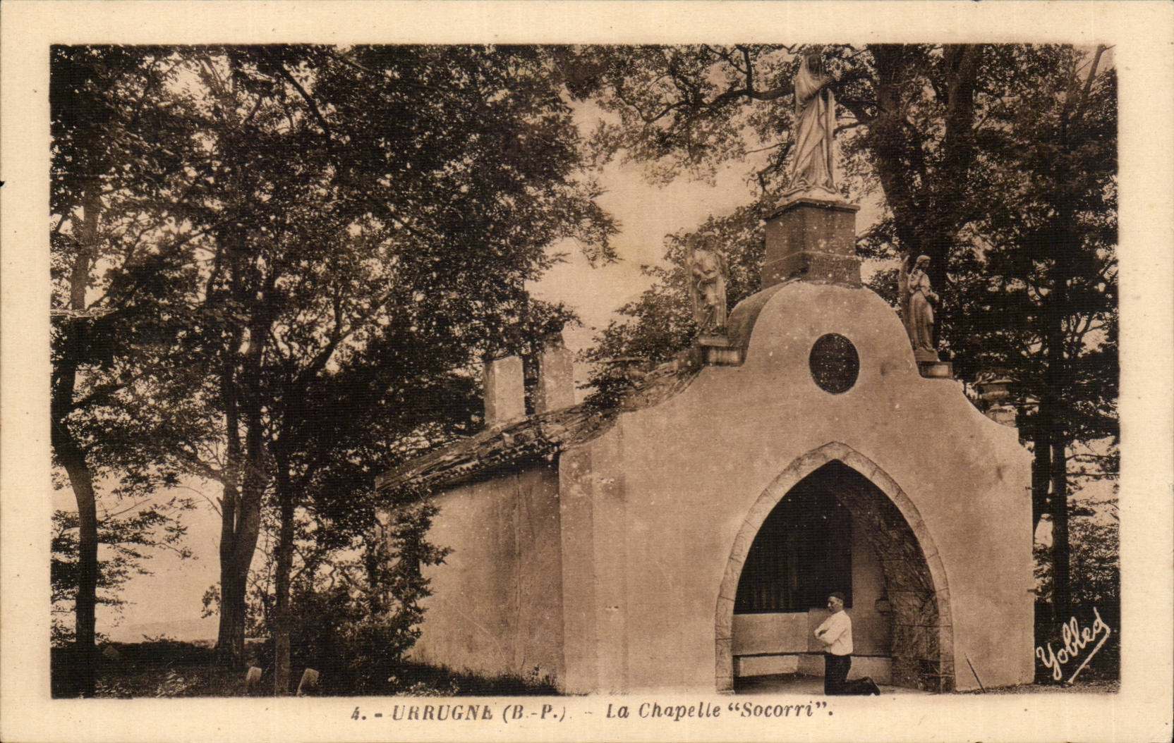 Urrugne CPA La chapelle Socorri