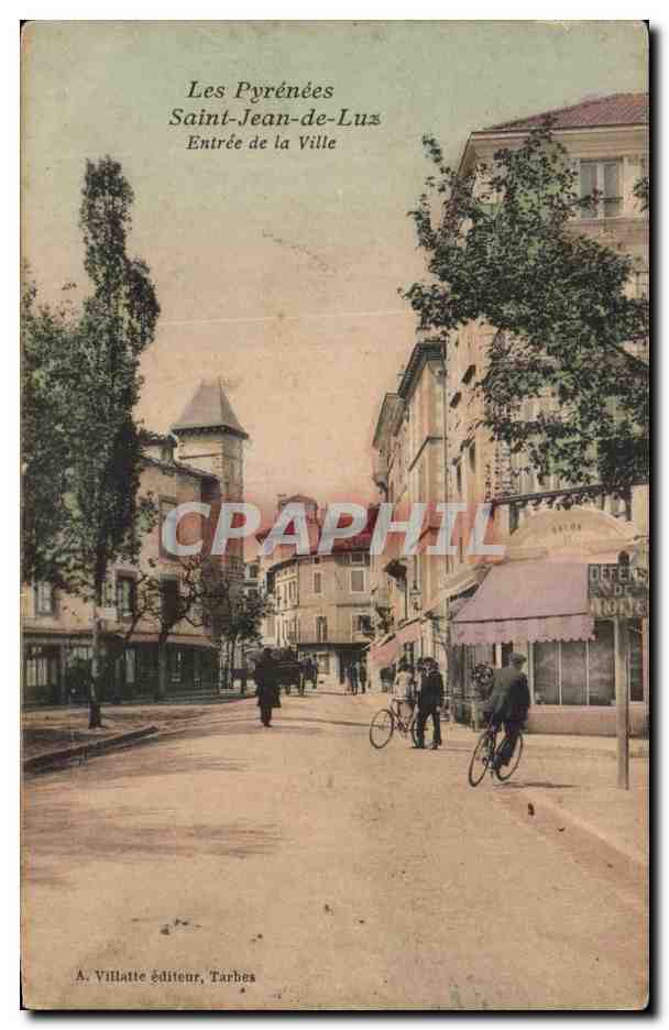 CPA Saint Jean de Luz Entree de la ville