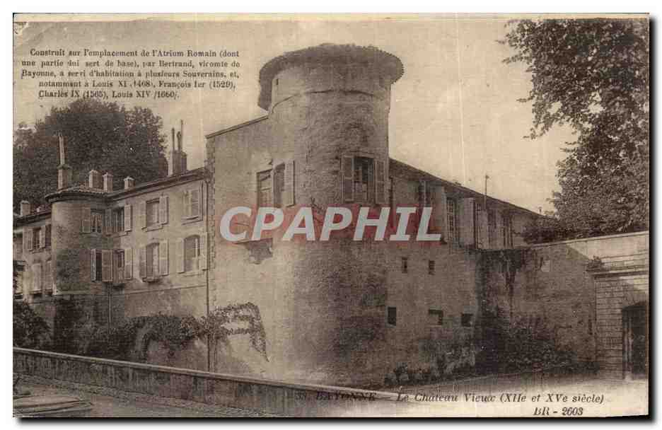 CPA Bayonne Le chateau vieux