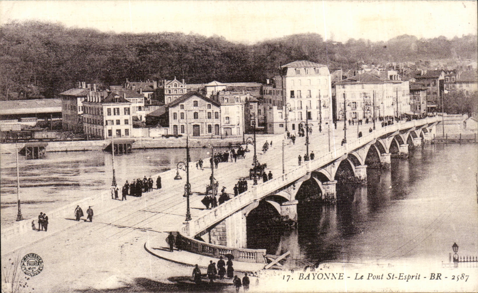CPA Bayonne Le pont St Esprit