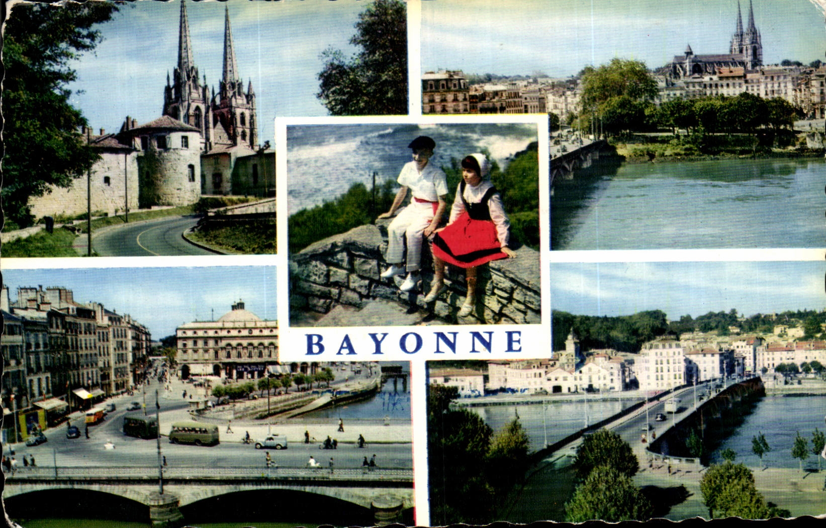 Bayonne — vue panoramique — Mexichrome n°64