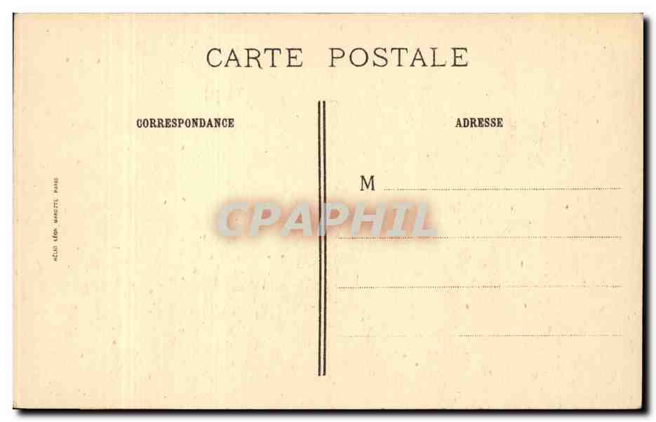 CPA Boilly Le demenagement Ville de Paris Musee Cognacg Jay — Verso