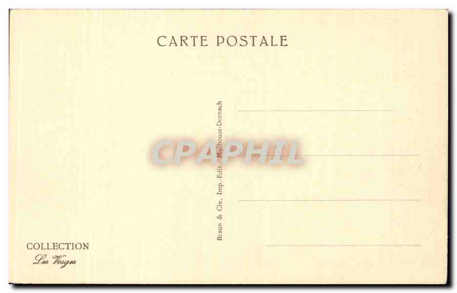 CPA Luxeuil les Bains Porte de la Baille — Verso