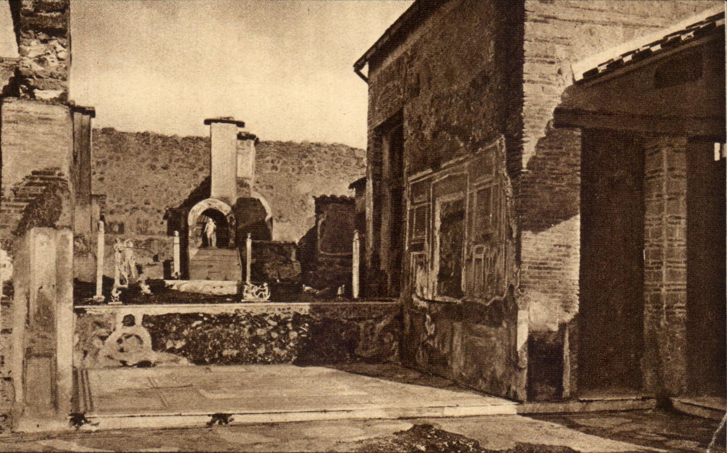 CPA Italie Italia Casa di Marco Lcurezio