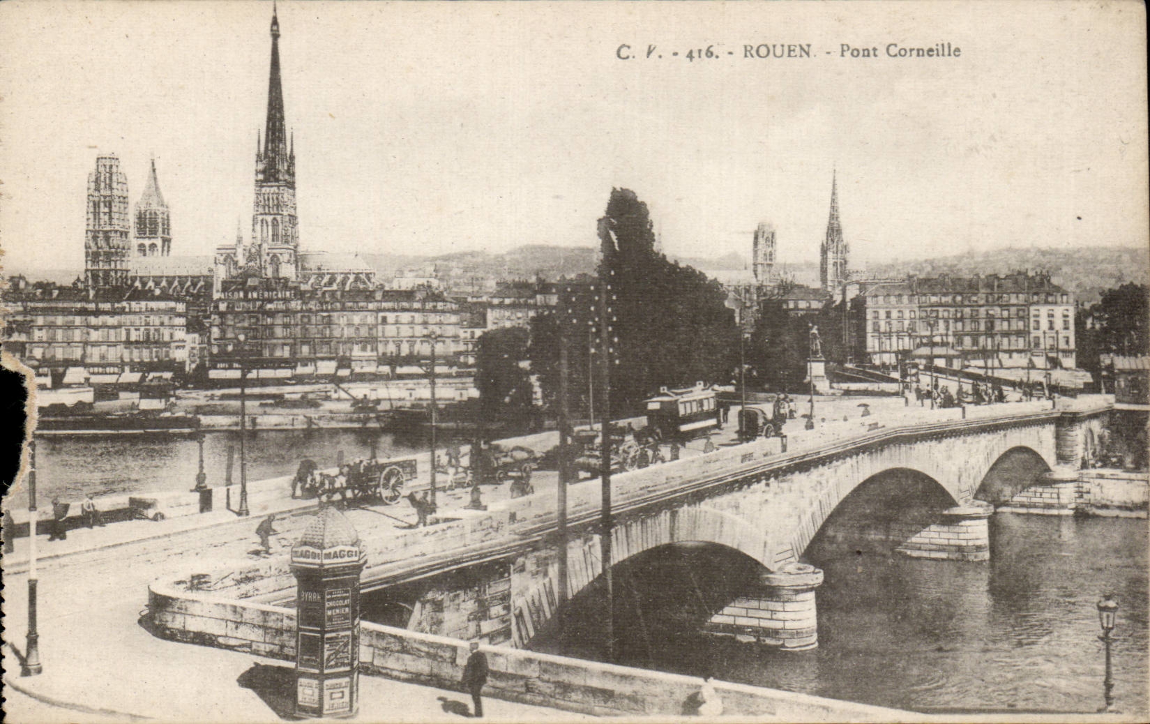 CPA Rouen Pont corneille