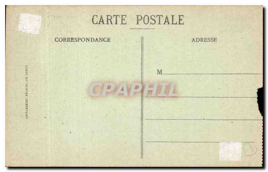 CPA Rouen Pont corneille — Verso