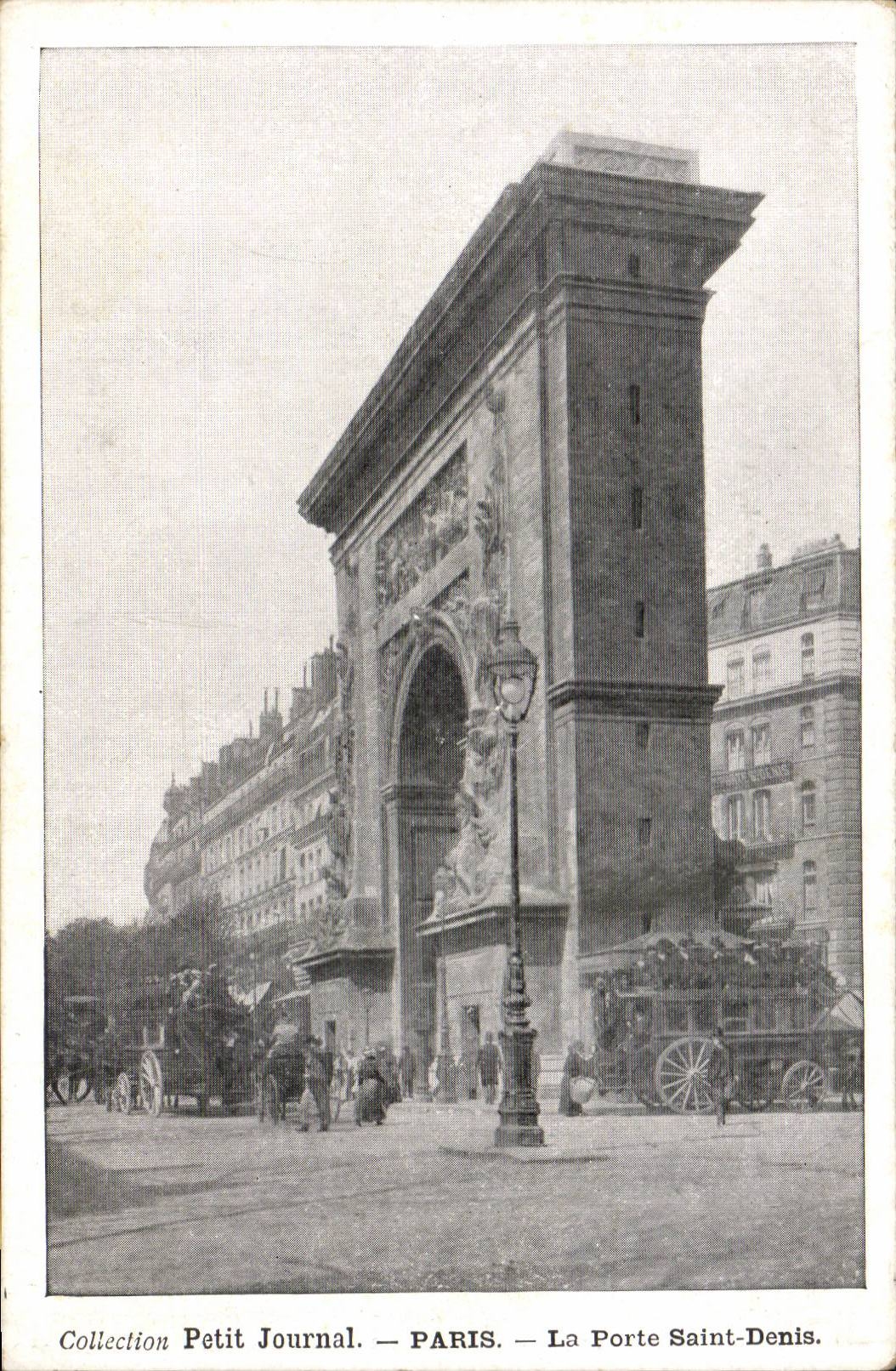 Paris CPA La porte Saint Denis