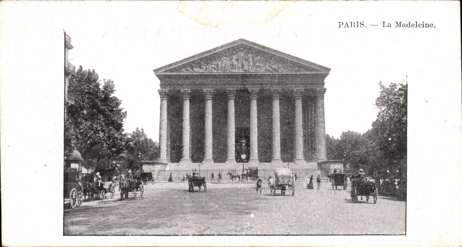 Paris CPA La Madeleine