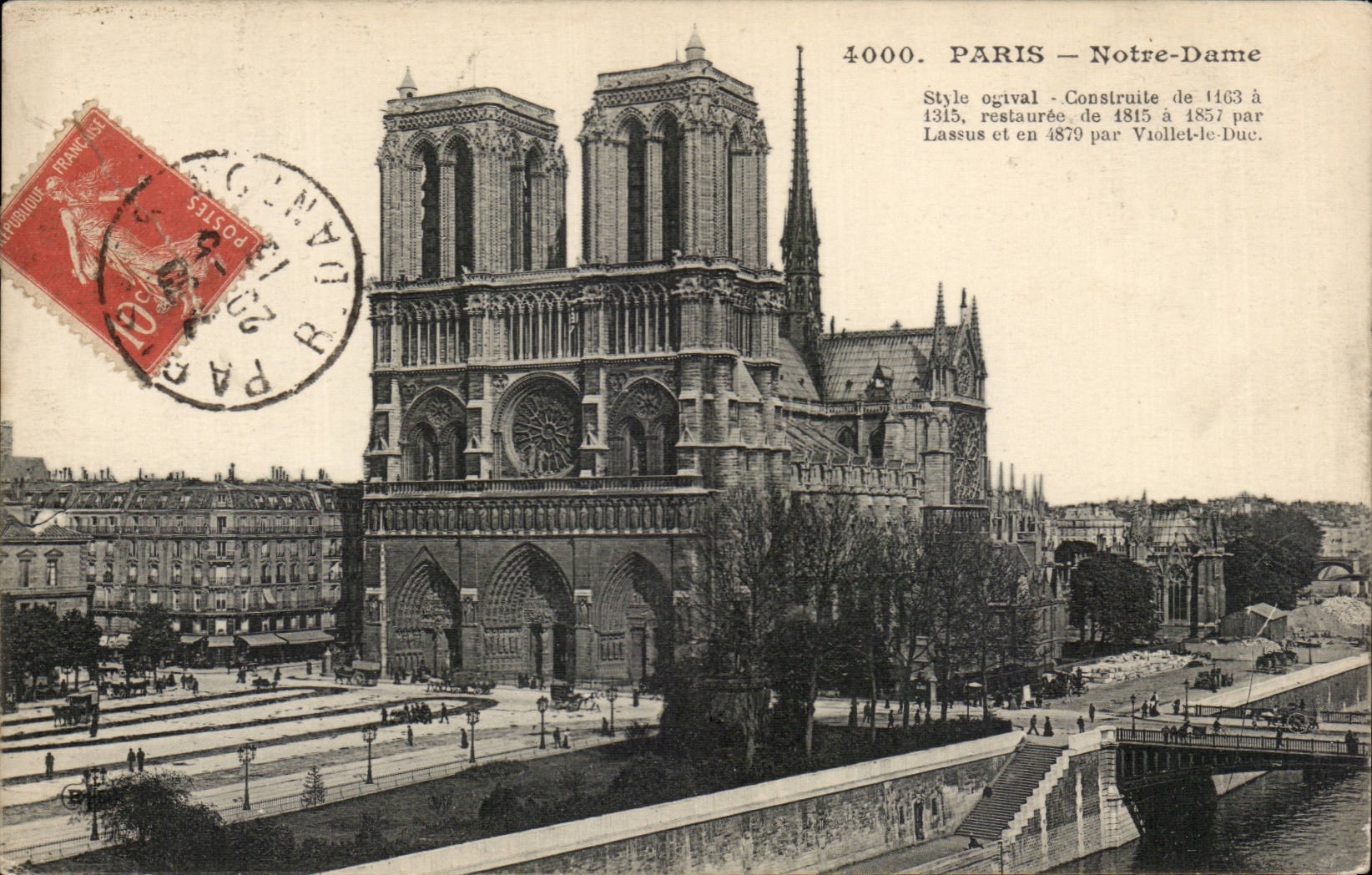 Paris CPA Notre DAme