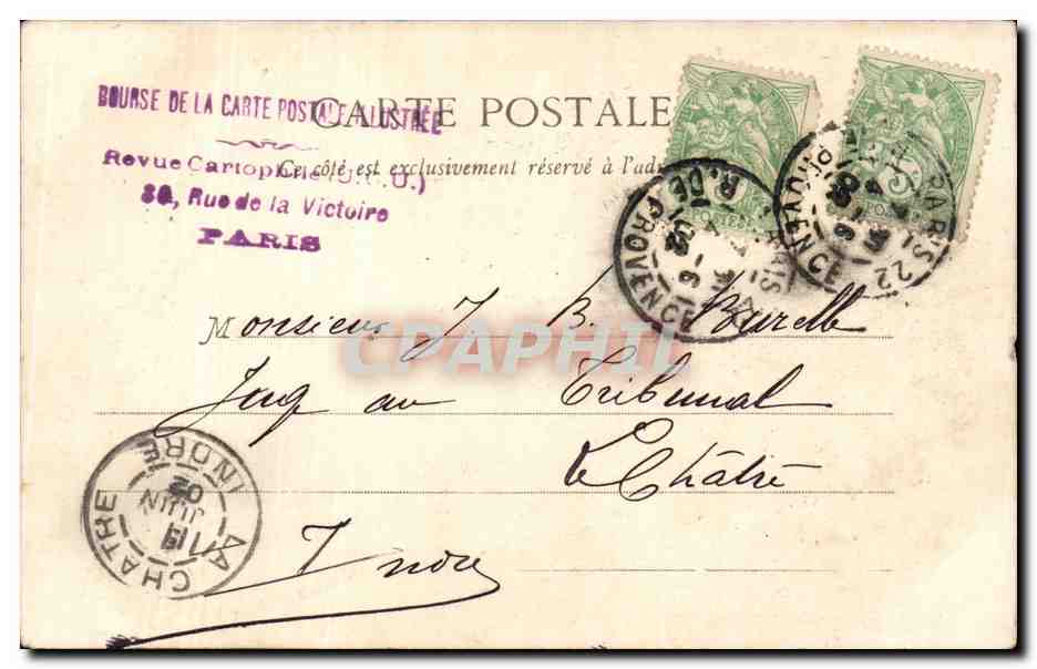 Paris CPA Eglise Russe Russian church — Rückseite