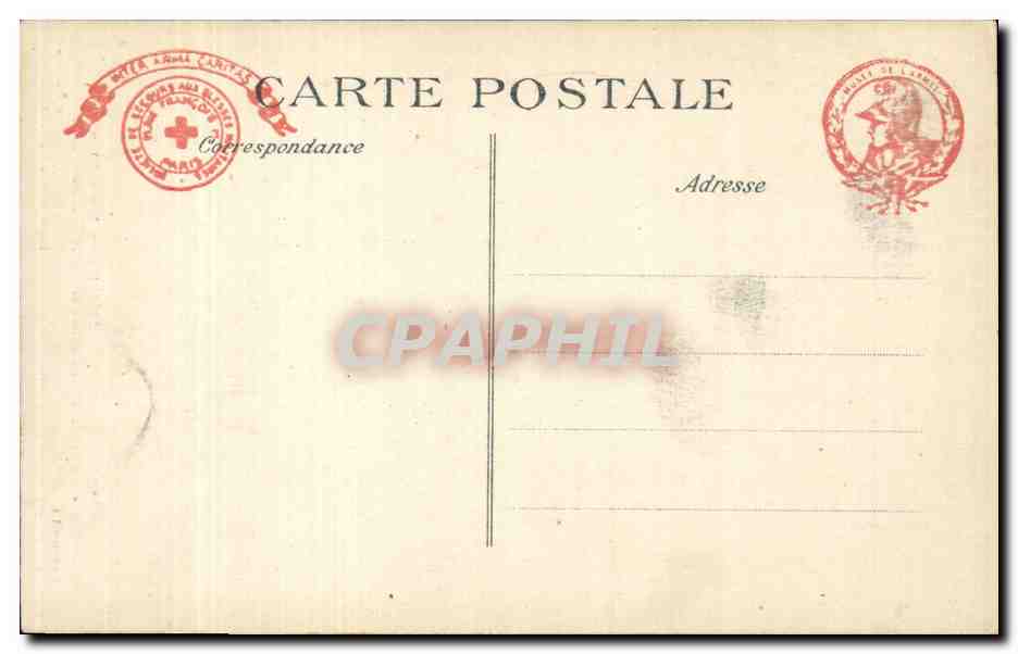 Paris CPA Hotel des invalides Tombeau de Napoleon 1er — Rückseite