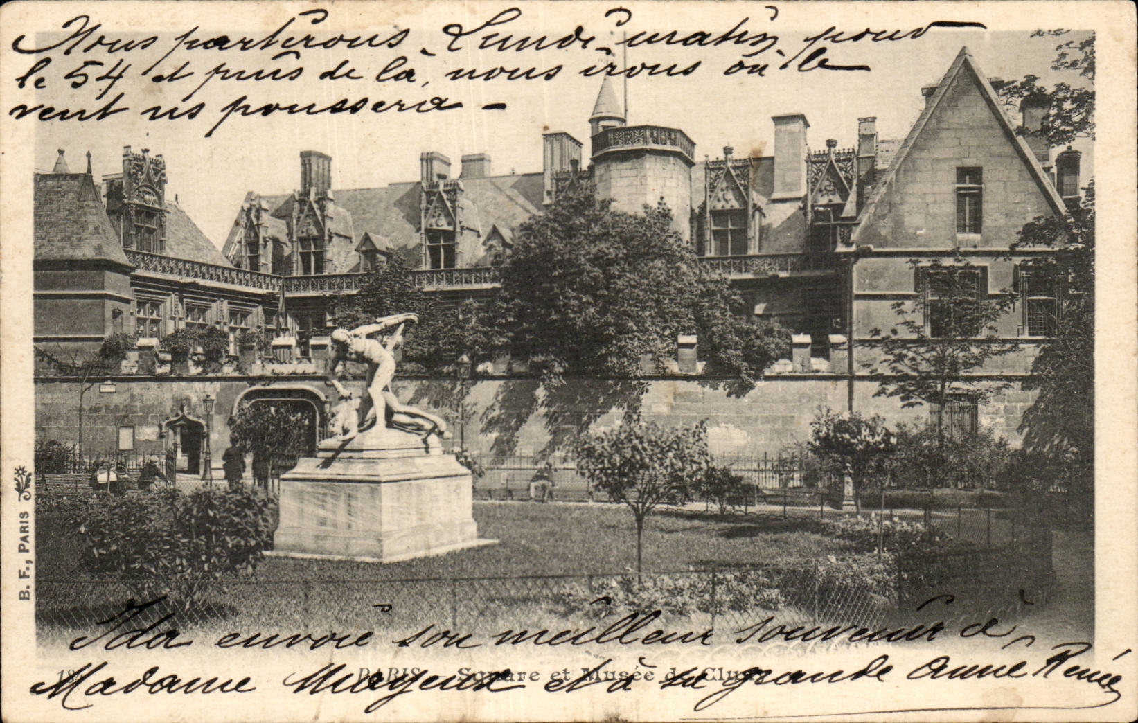 Paris CPA Musee d ecluny Square
