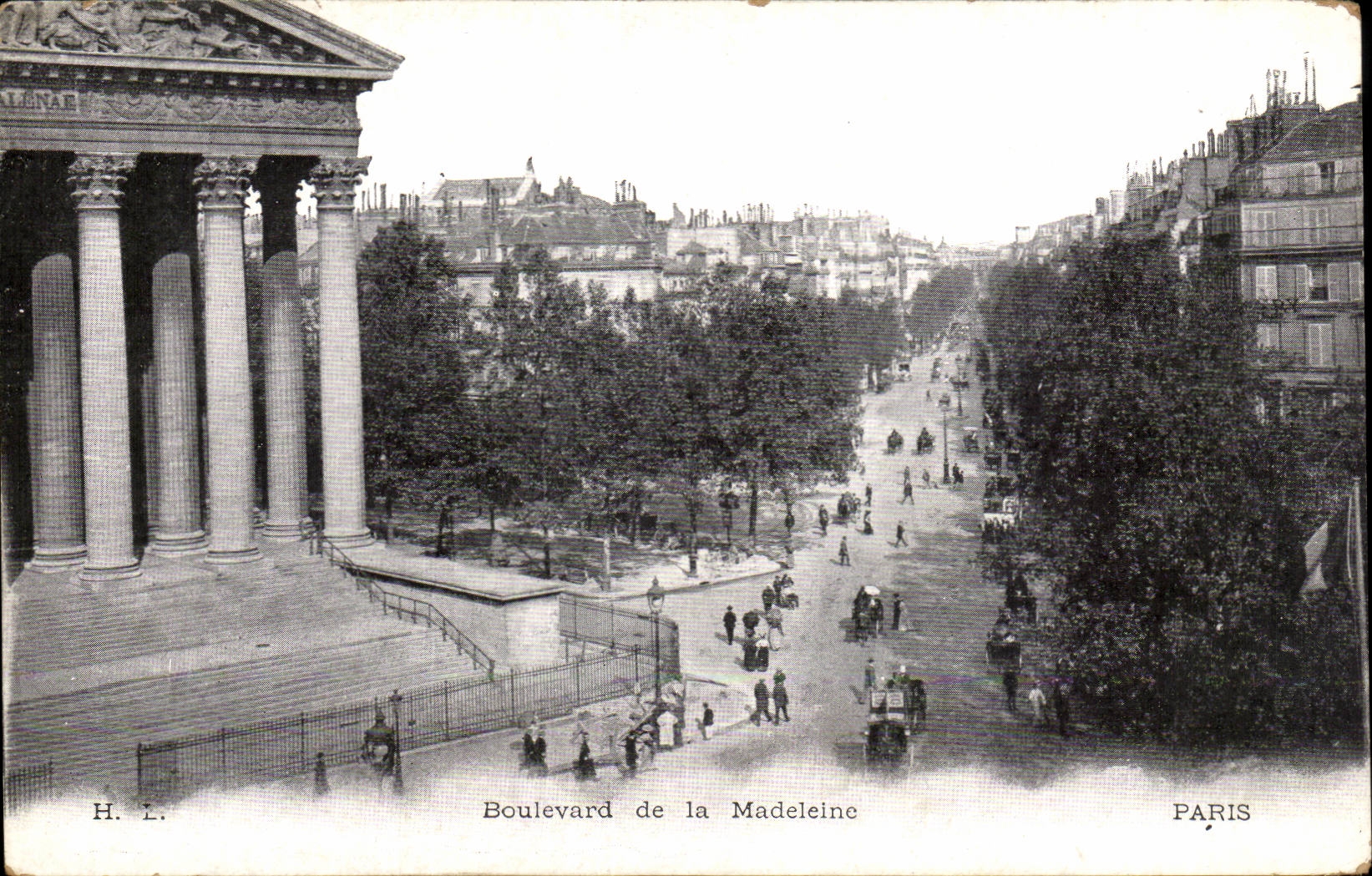 Paris CPA La madeleine