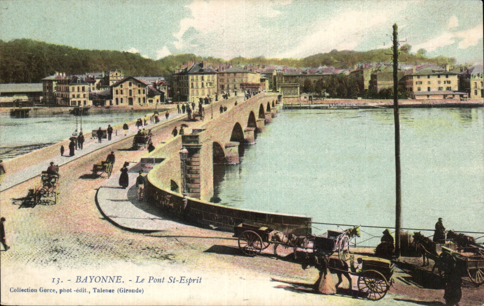 Bayonne - Le Pont St-Esprit — Collection Gorce, phot-édit, Talense (Gironde) — n°13