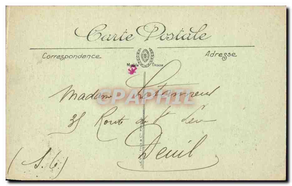 Bayonne CPA Vue generale prise du St Esprit — Rückseite