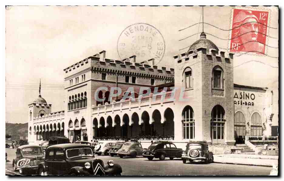 Hendaye - Le Casino — Frontière Franco-Espagnole — Éditeur : Crédit des Arts Phototypiques, Paris 15