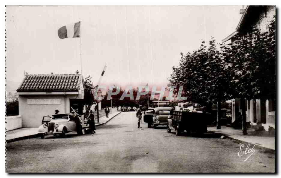 Hendaye CPM Le pont international Frontiere