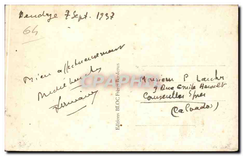 Hendaye — Überblick von der Westseite. Le Jairiquibet — Tito — Rückseite