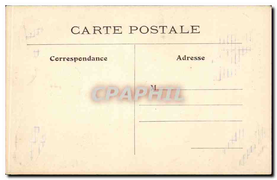 Paris CPA Saint Pierre de Montrouge — Verso