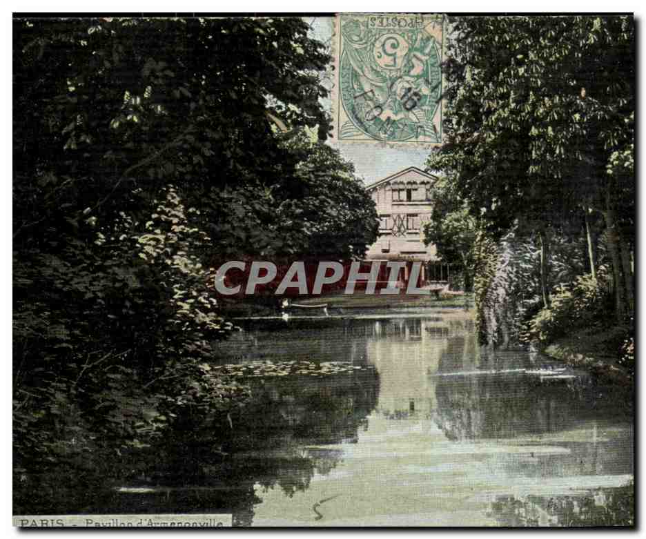 Paris CPA Pavillon d'Armenonville