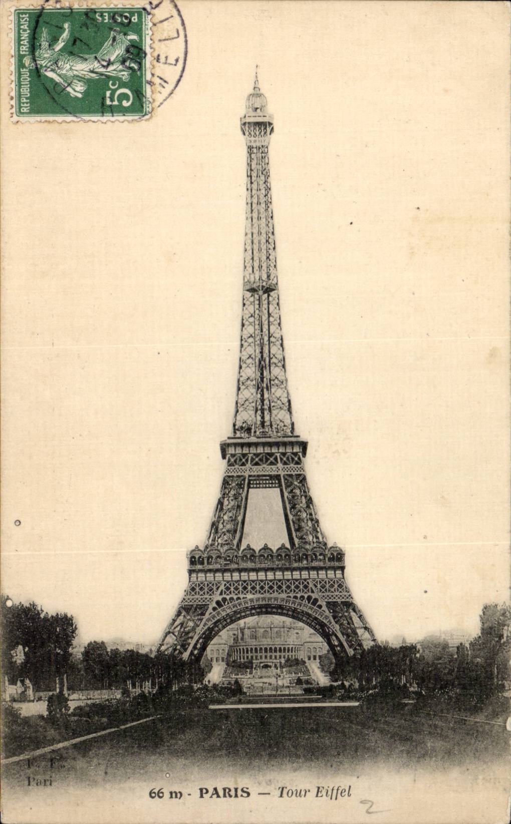 Paris CPA Tour Eiffel